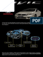 Civic 2016 - Guia de Consulta Rápida - 0