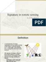 Remote Sensing Signatures Explained