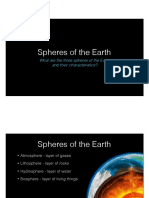 What Are The Three Spheres of The Earth ! and Their Characteristics?