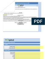 Environmental Product Declaration Data Request Form (DRF) : General Instructions