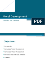 Moral Development Domains and Contexts