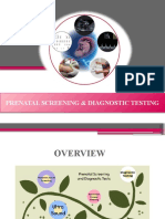 Prenatal Screening and Diagnostic Testing