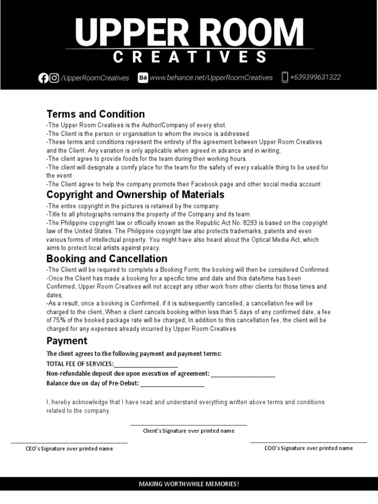 Pre-Debut Contract 2022 | PDF | Copyright | Fee