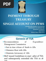 Payment Through Treasury Single Account On Pfms