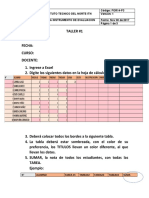 Taller #1de Excel Itn 12