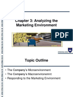 Chapter 3: Analyzing The Marketing Environment