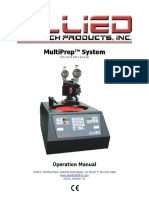 Allied Polisher - Multiprep - Manual