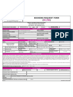 Cic RC Booking Request Form