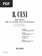 # CESI-Metodo Per Pianoforte Completo 12 Fascicoli