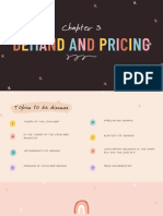 Chapter 3 Demand and Pricing