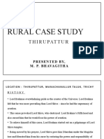 Rural Case Study: Thirupattur