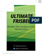 Ultimate Frisbee Principles and Plays 2