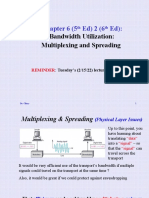 Chapter 6 (5 Ed) 2 (6 Ed) :: Bandwidth Utilization: Multiplexing and Spreading