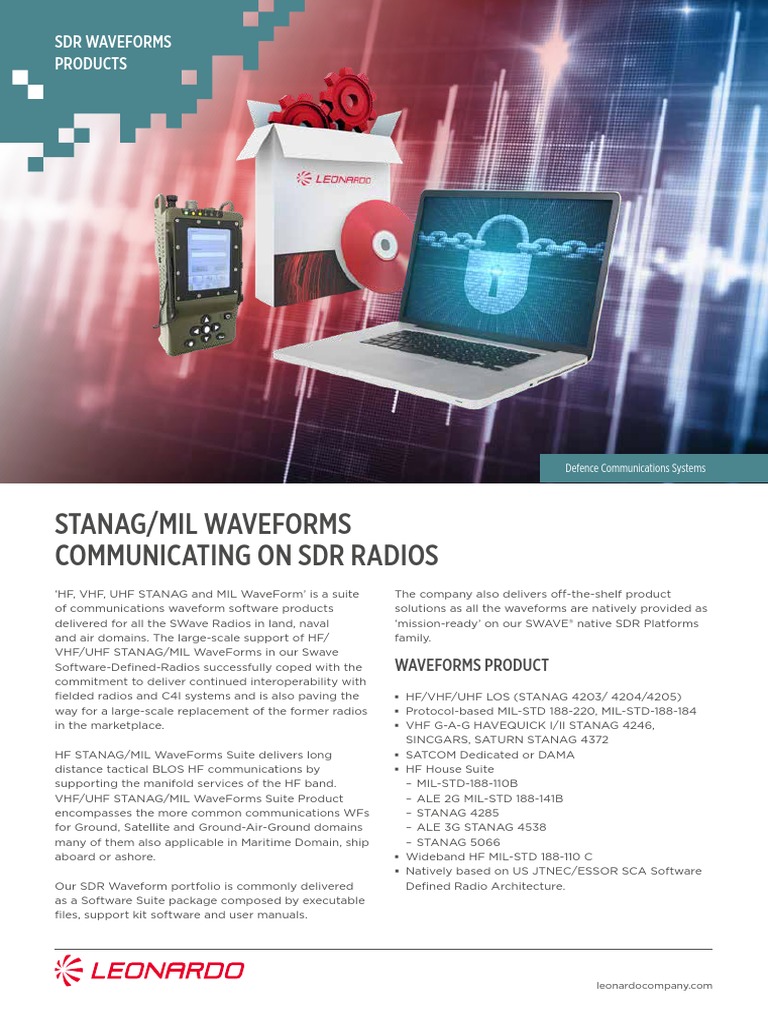 HF VHF Uhf Waveforms LQ Mm08897 | PDF