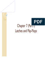 Chapter 7 (Part I) Latches and Flip-Flops