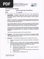 CPCS 2021-005 Grant of Night Shift Differential