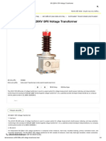 35 - 220KV SF6 Voltage Transformer