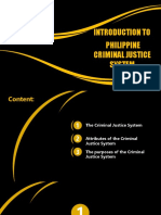 Introduction To Philippine Criminal Justice System