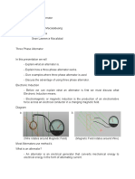 Three Phase Alternator