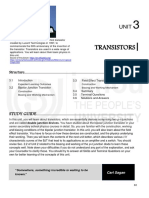 Transistors: Study Guide