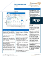 Outlook 2016 Intermediate: Quick Reference Card