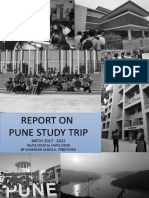 Batch 2017 Report On Study Trip To Pune