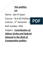 Comparative Politics of Sidney Verba and Gabriel Almond