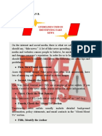 Mondejar, Jo-An B. Bsba-Finman: Guidelines Used in Identifying Fake News