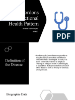 Gordons Functional Health Pattern: Justine Yvahn Reyes Bsn2E