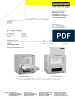 Nabertherm L 15/12 Muffle Furnace Offer