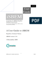 A User Guide to iSBEM