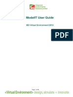 Modelit User Guide: Ies Virtual Environment 2012