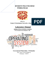 Government Polytechnic Porbandar: Laboratory Manual