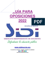 Guia para Oposiciones 2022