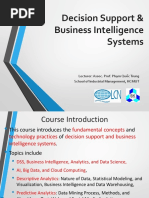 Decision Support & Business Intelligence Systems