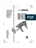 Bosch Psb1000-2rca Manuale