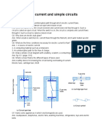 CH 16 Electric Current and Simple Circuits