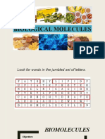 Biological Molecules Overview