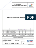 Specification For Piping Design