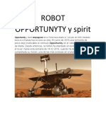 Robot Opportunyty y Spirit