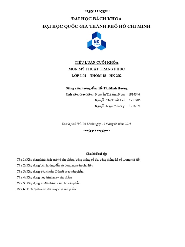 Nhom18 Tieu Luan Cong Nghe May 2 HK202 | PDF