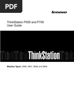 Lenovo ThinkStation P500 and P700 User Manual