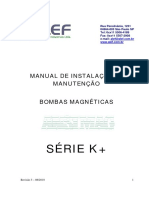 Instalação e Manutenção de Bombas Magnéticas Série K