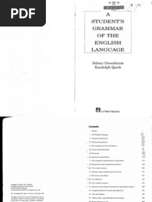 洋書 Quirk et al. A Comprehensive Grammar Of The English Language: Quirk
