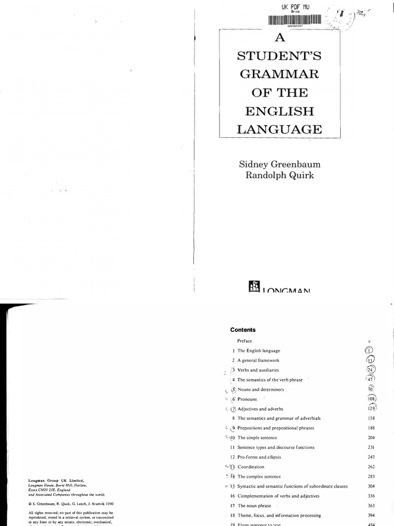 洋書 Quirk et al. Quirk et al. A Comprehensive Grammar of the English Language