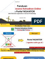 Panduan Cara Login Atau Presensi Kehadiaran Online (Datang Dan Pulang) Pada Portal Ngantor