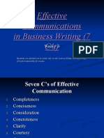 Week # 3-Effective Communications