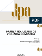 Dpa Aula1 Pratica No Juizado de Violencia Domestica