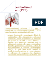 Tromboembolismul Pulmonar (TEP)