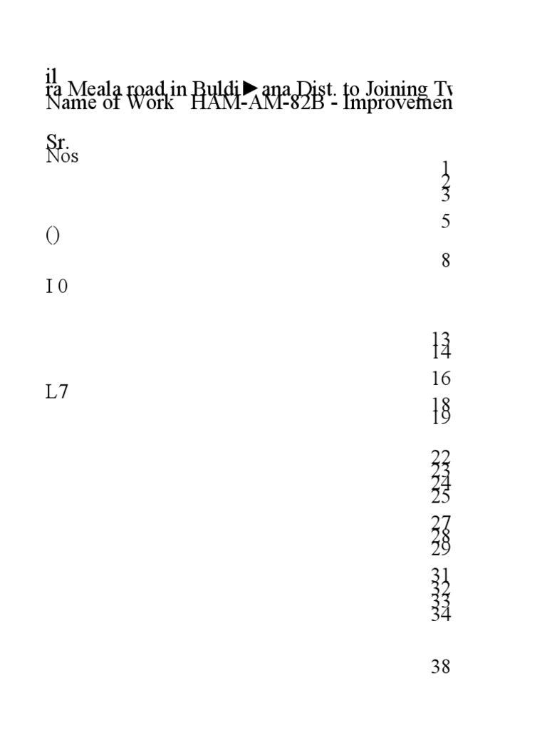 Am82b STR Bed Level Final | PDF | Civil Engineering | Structural ...